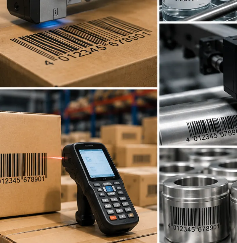 Barcode Druck Industrie