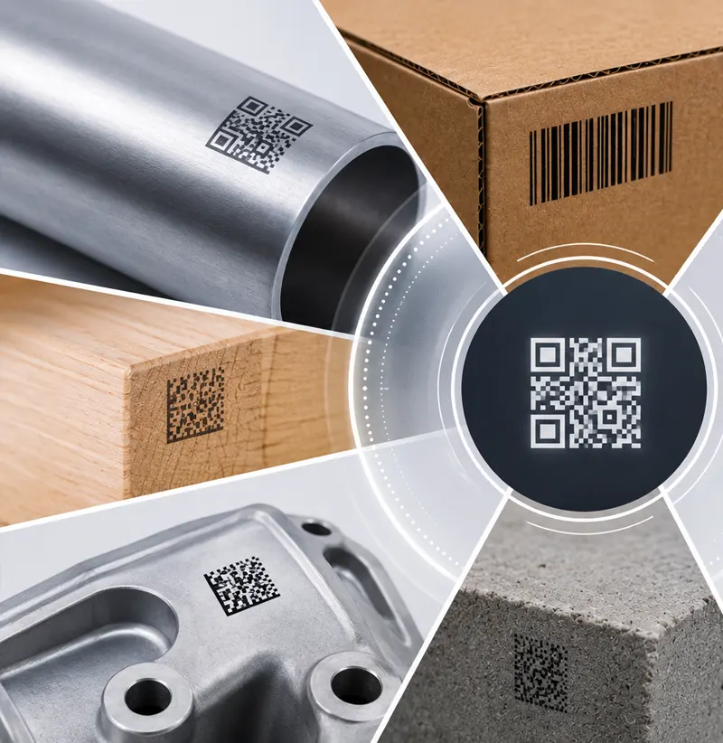QR-Code Druck Industrie